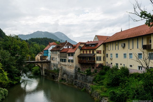 Самый красивый сохранившийся средневековый город в Словении