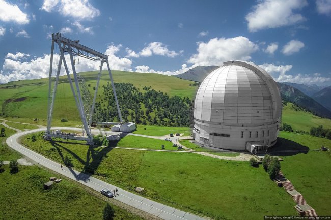 Самый большой телескоп в Евразии