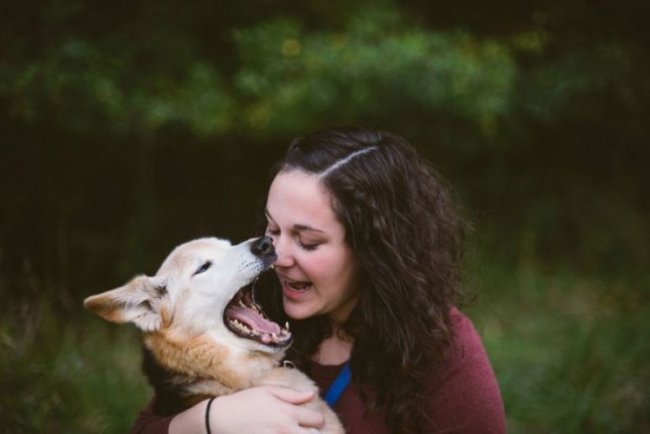 Трогательное прощание фотографа с собакой