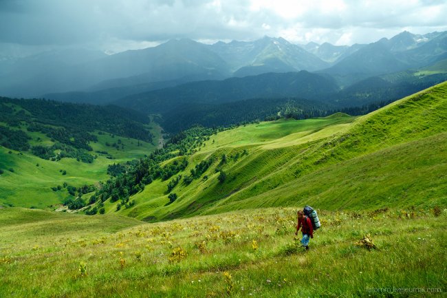 На изумрудных склонах Кавказа