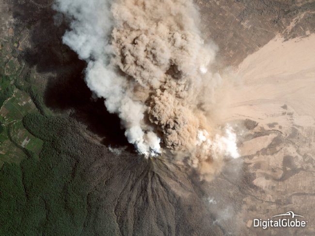 Лучшие спутниковые фотографии 2014 года от DigitalGlobe