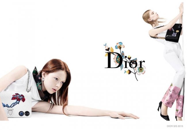 Рекламная кампания Dior весна-лето 2015
