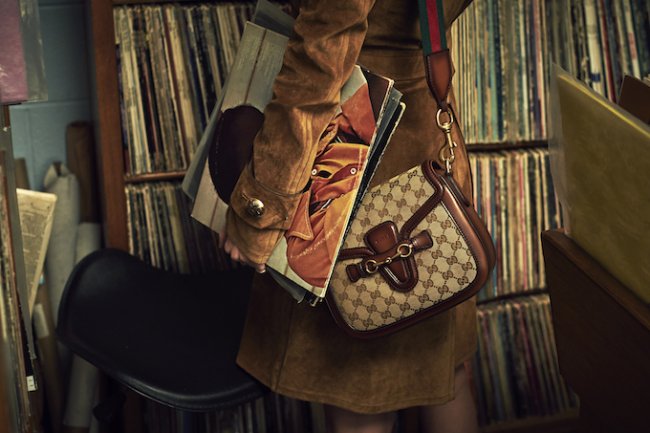 Lykke Li представила новую сумку Lady Web от Gucci