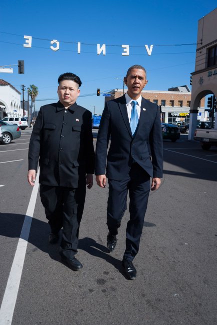 Барак Обама и Ким Чен Ын (cosplay)