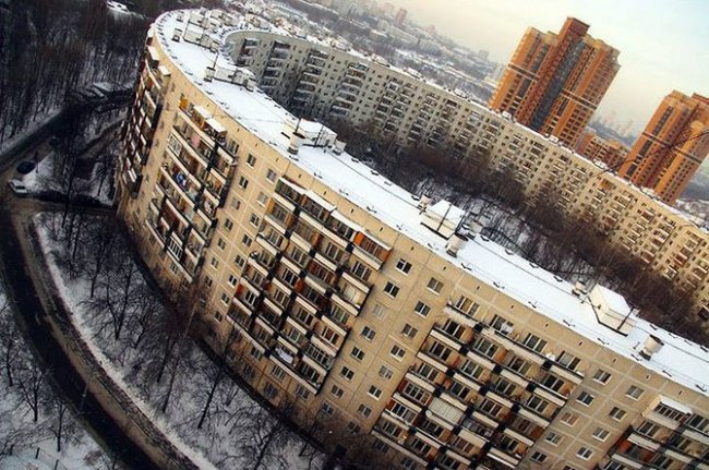 Московский «Бублик» или история круглого дома