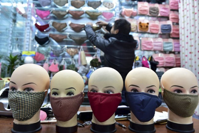 Маски как часть моды в Китае