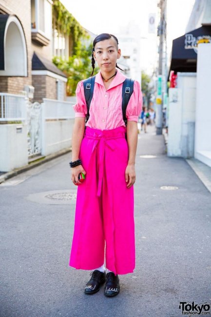 Стильная молодежь с улиц Токио