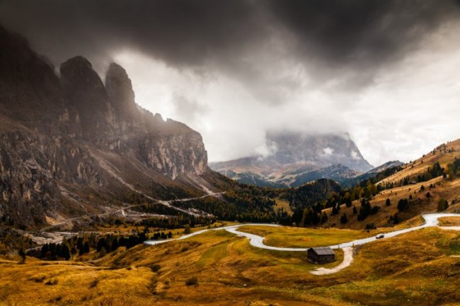 Осень в Итальянских Доломитах