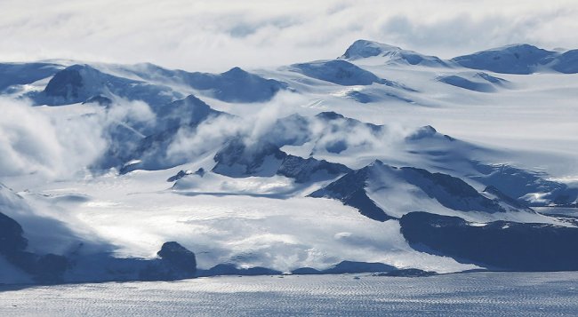 Антарктида с высоты