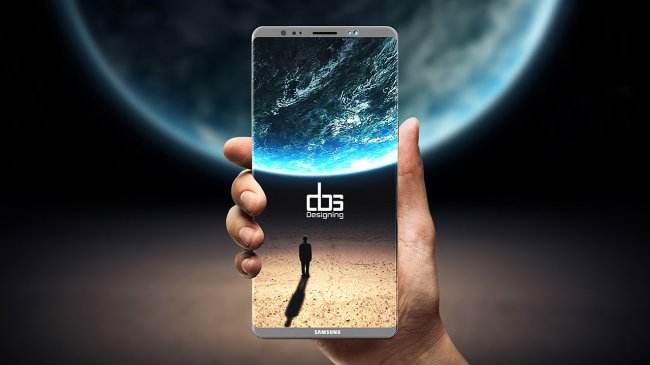 Samsung презентует инновационный смартфон модель Galaxy S9 в начале 2018 го ...