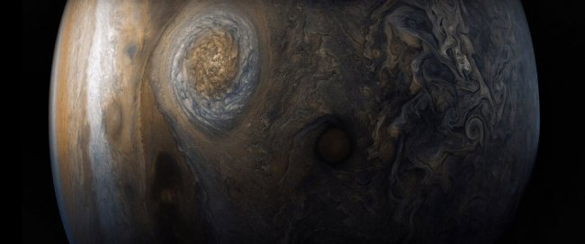 Планета Юпитер — самая большая планета Солнечной системы