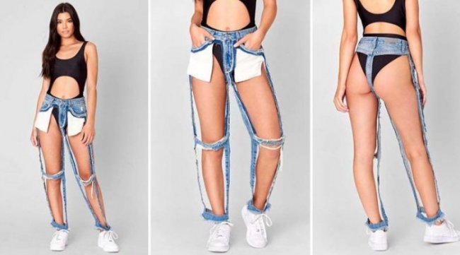 Последний писк моды джинсы за $168