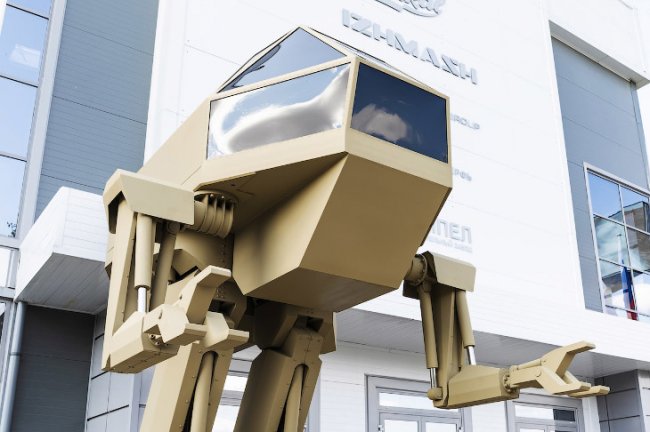 Новинки «Калашникова»: автомат гибридный багги и шагающий робот