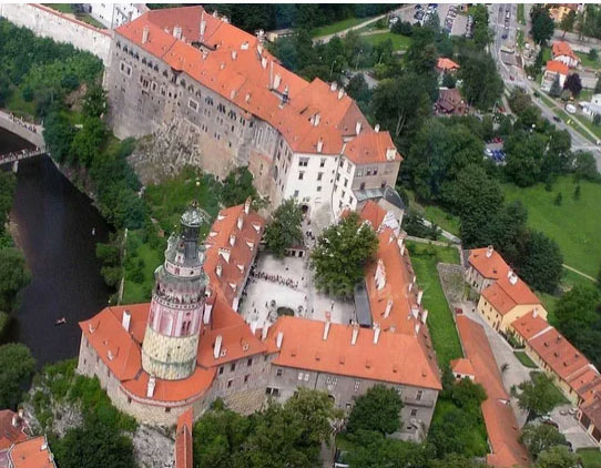 Достопримечательность Чехии – Крумловский замок