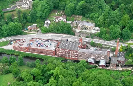Фабрики-музеи в долине реки Дервент в Англии