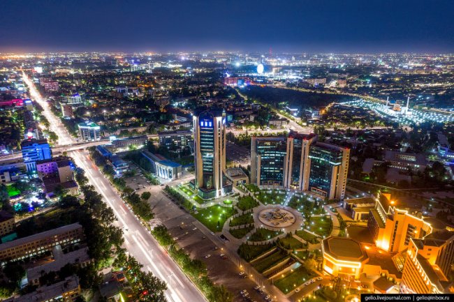 Ташкент с высоты: самый большой город в Средней Азии