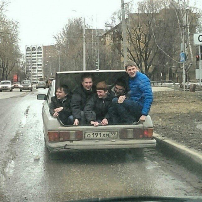 Только на дорогах России