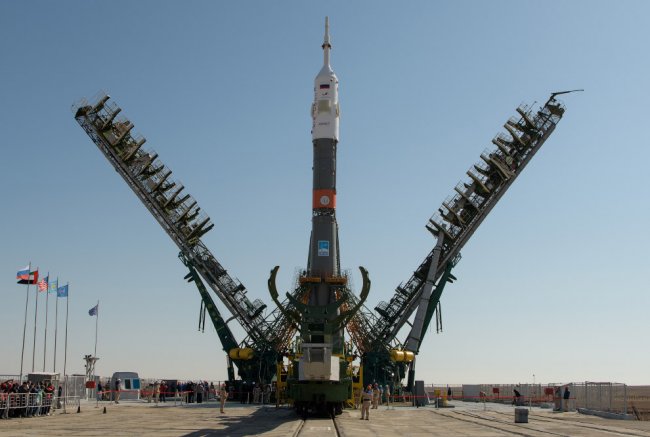 Старт космического корабля «Союз МС-15»
