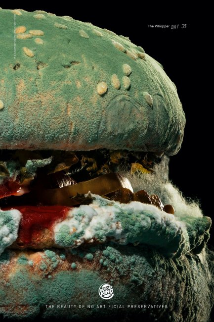Как будет выглядит бургер от Burger King через 34 дня