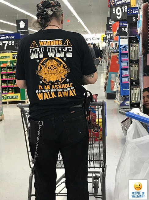 Экстравагантные покупатели Walmart