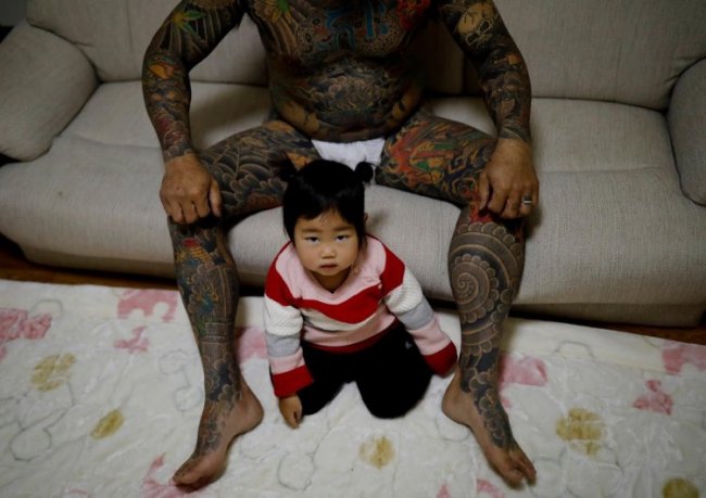 Поклонники татуировок из Японии
