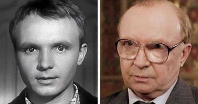 Фотографии любимых советских актеров в их первой и последней роли в кино (1 ...