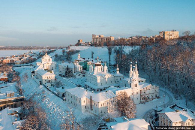 Зимний Нижний Новгород – столица Поволжья