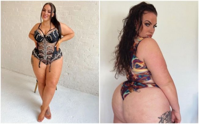Затравленная за лишний вес женщина стала моделью и зарабатывает £10 000 в м ...