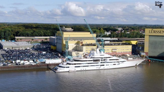 Яхта "Шехерезада" стоимостью 500 млн фунтов