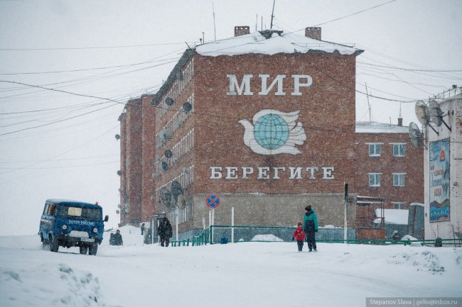 Хатанга — один из самых северных посёлков России
