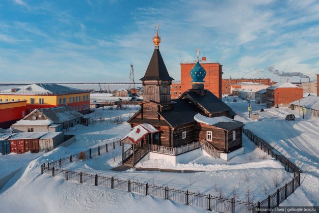 Хатанга — один из самых северных посёлков России
