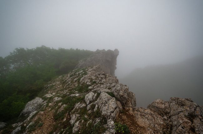 Перевал Байдарские ворота в Крыму