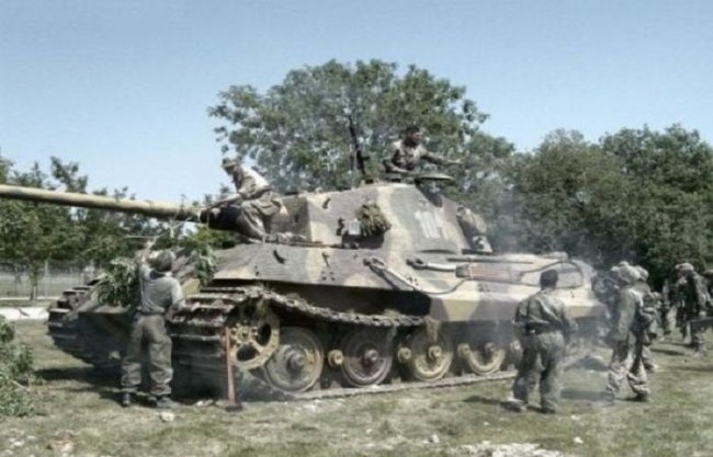 Зачем танкисты Третьего рейха штукатурили свою бронетехнику