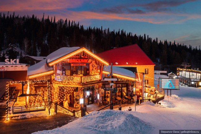 Шерегеш — главный горнолыжный курорт Сибири
