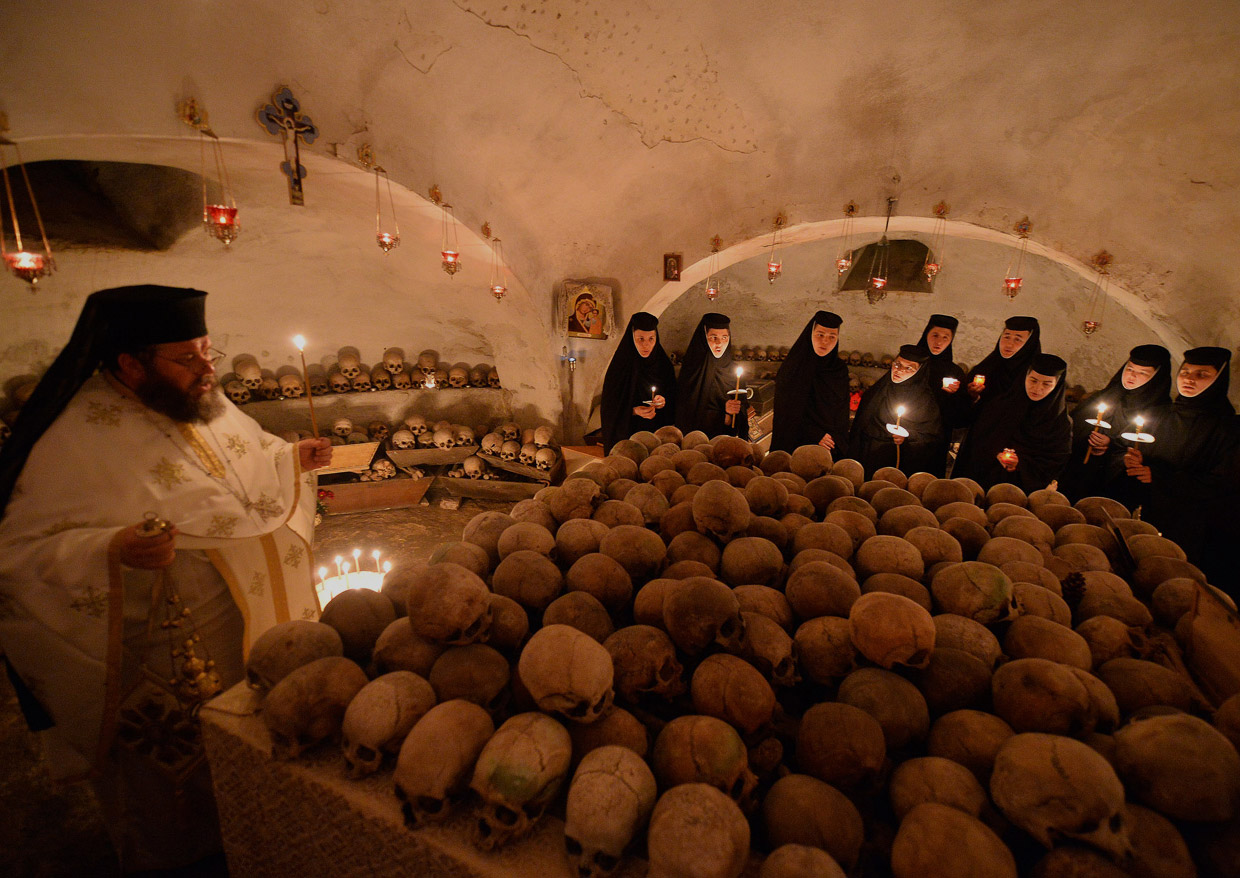 Церковь Костница Афонский монастырь