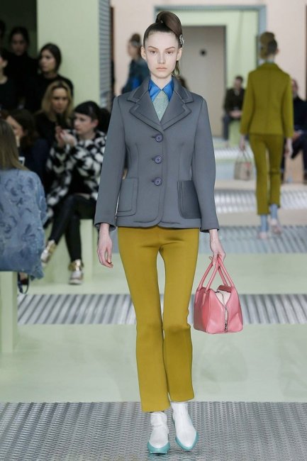 Неделя моды в Милане: Prada осень-зима 2015