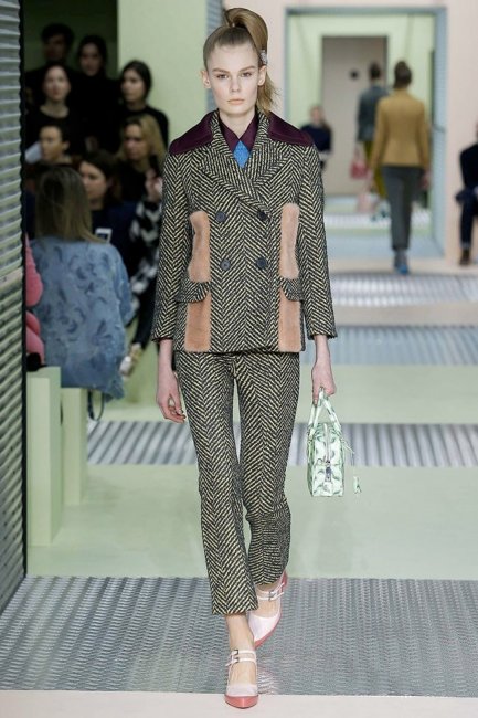 Неделя моды в Милане: Prada осень-зима 2015