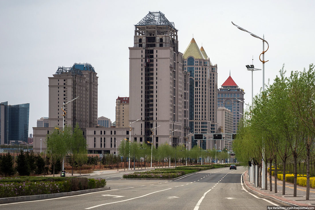 Китай города призраки