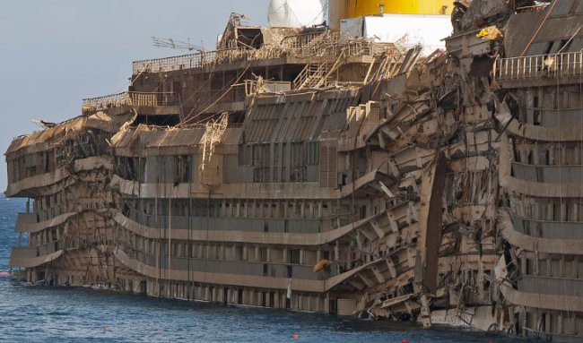 Лайнер Costa Concordia: взгляд изнутри