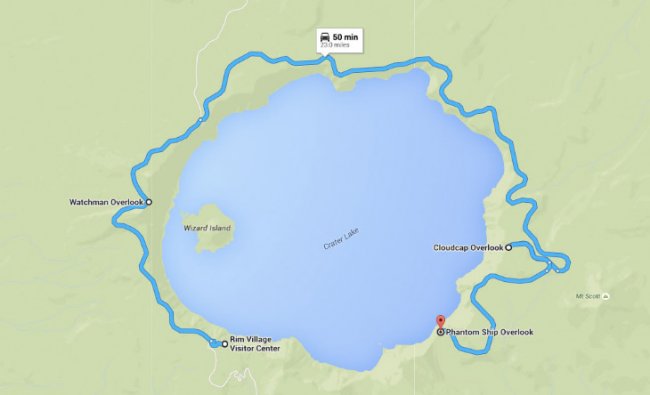 Национальный парк Crater Lake