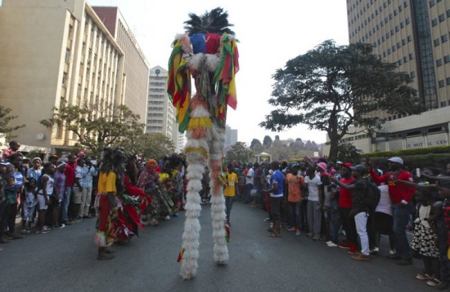 Международный карнавал Хараре в Зимбабве