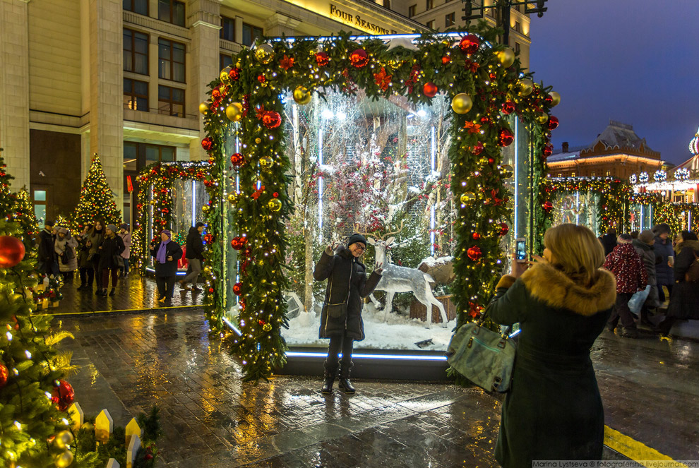 Новогодняя москва 2017 фото