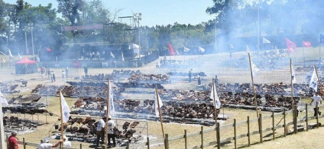 Самое большое барбекю