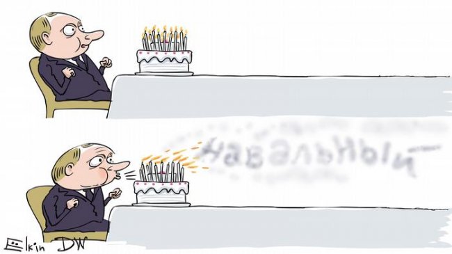 Уходящий год в карикатурах Сергея Елкина