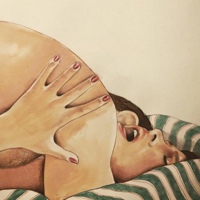Интимные иллюстрации Фриды Кастелли
