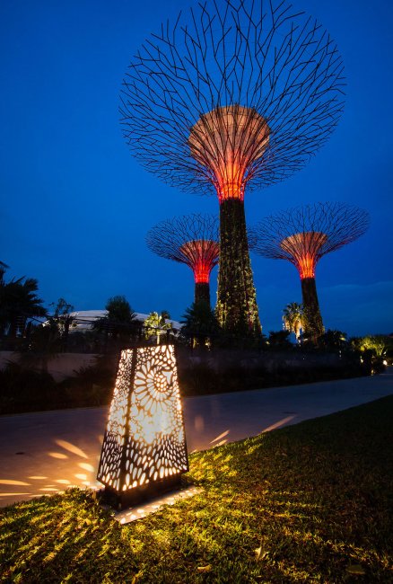 Gardens by the Bay: футуристические прибрежные сады в Сингапуре