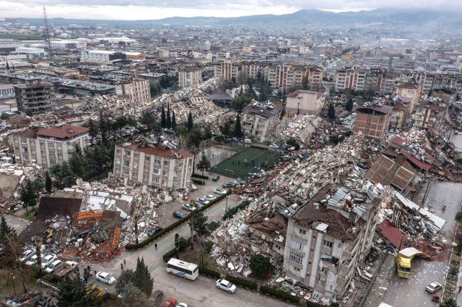 Землетрясение в Турции 2023