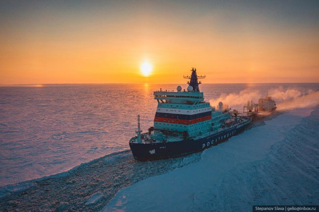 Атомные ледоколы — новые покорители Арктики