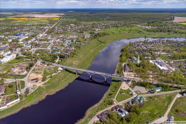 Полёт над Старицей на автожире